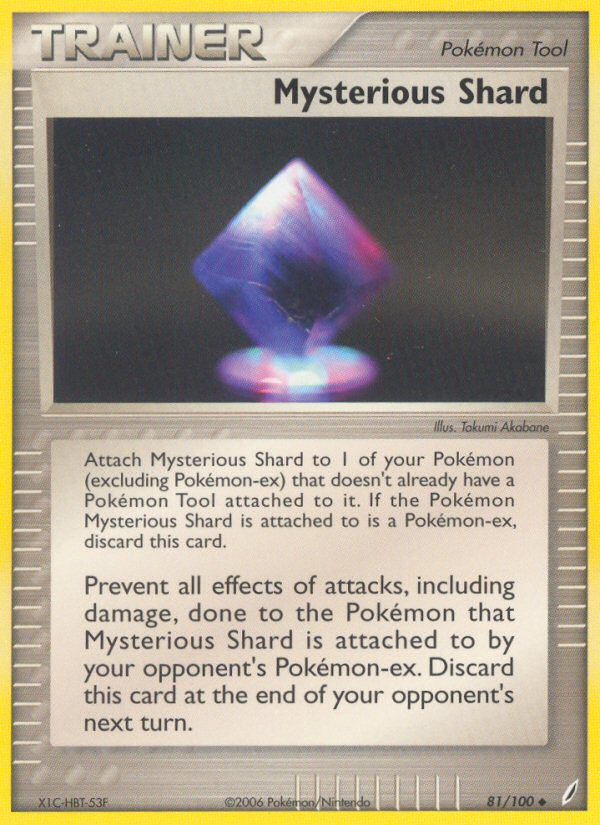 Mysterious Shard (81/100) [EX: Crystal Guardians] 