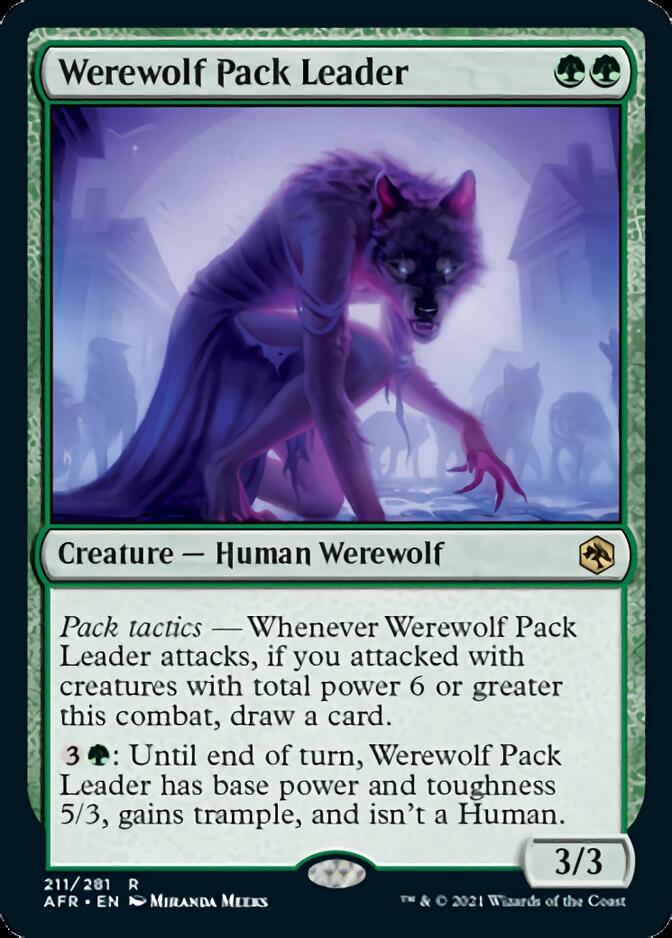 Werewolf Pack Leader [Dungeons & Dragons: Adventures in the Forgotten Realms] 