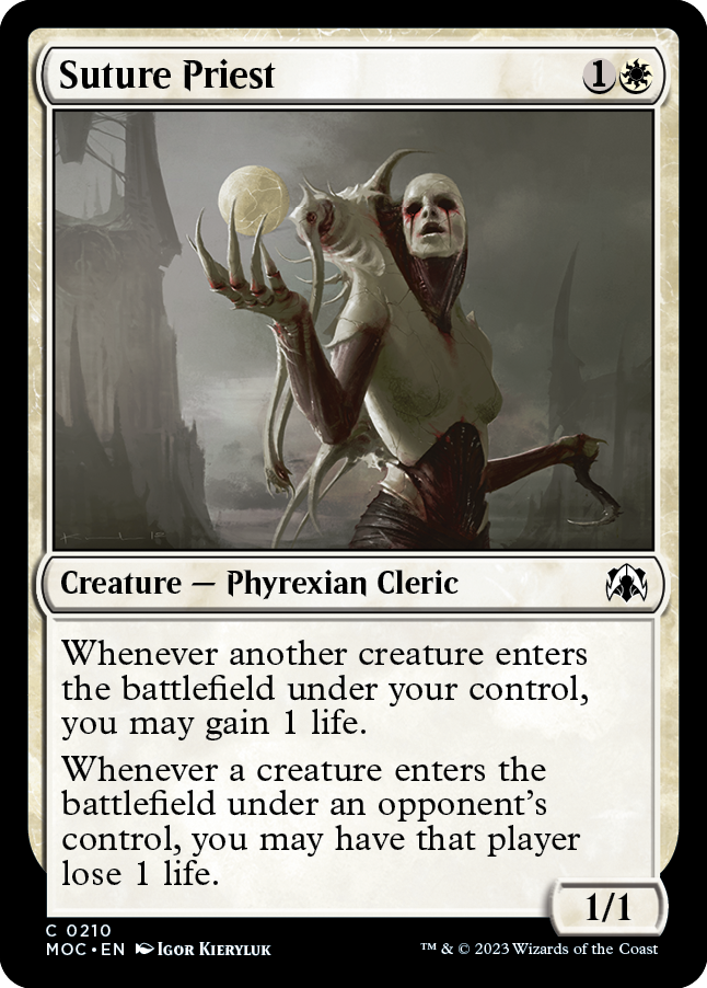 Suture Priest [March of the Machine Commander] 