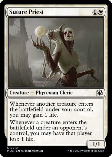 Suture Priest [March of the Machine Commander] 