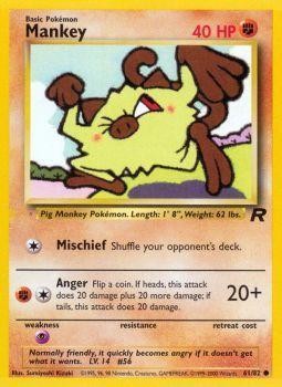 Mankey (61/82) [Team Rocket Unlimited] 