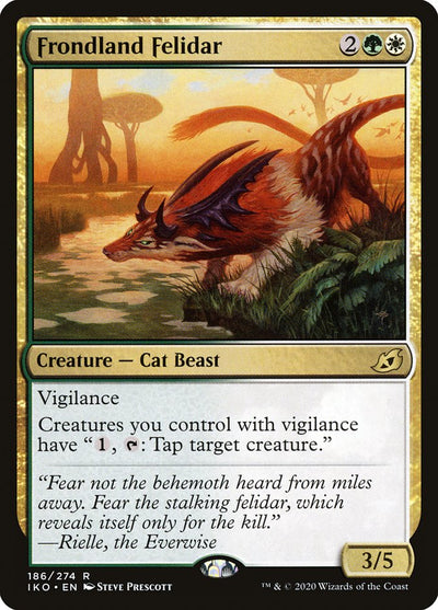 Frondland Felidar [Ikoria: Lair of Behemoths] 