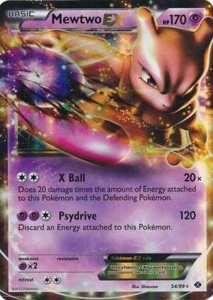 Mewtwo EX (54/99) (Jumbo Card) [Black &amp; White: Next Destinies] 