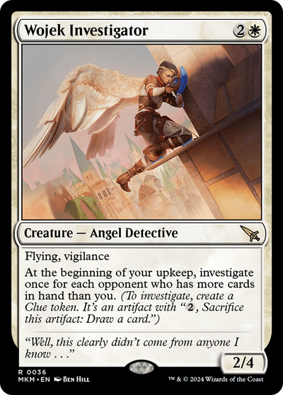 Wojek Investigator (Blue) [Murders at Karlov Manor] 