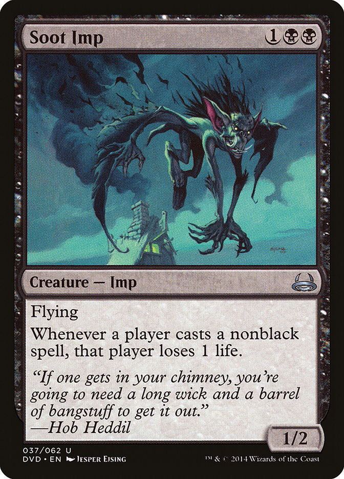 Soot Imp (Divine vs. Demonic) [Duel Decks Anthology] 