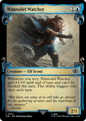 Nimrodel Watcher [The Lord of the Rings: Tales of Middle-Earth Showcase Scrolls] 
