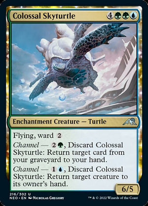 Colossal Skyturtle [Kamigawa: Neon Dynasty] 