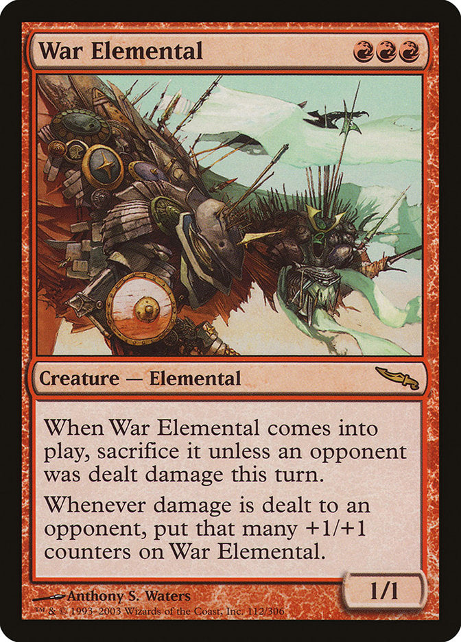 War Elemental [Mirrodin] 