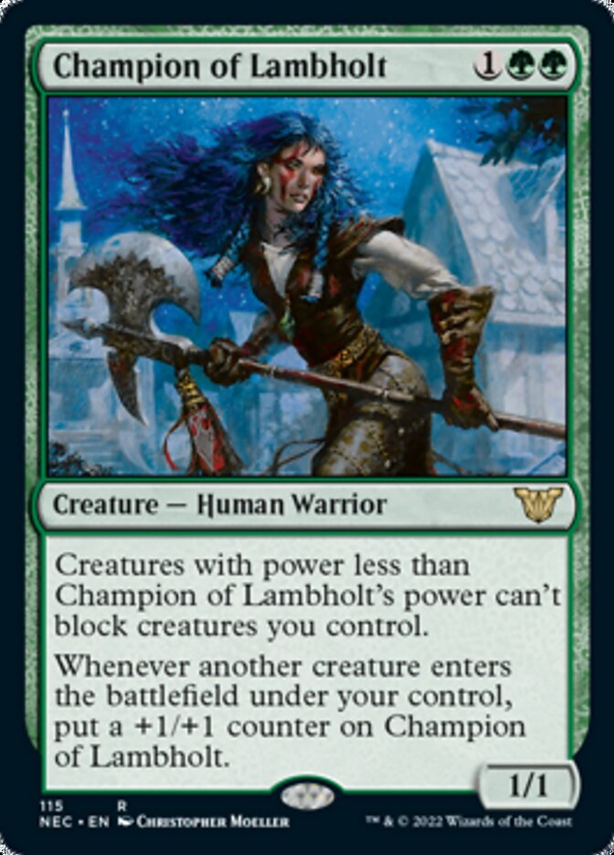 Champion of Lambholt [Kamigawa: Neon Dynasty Commander] 