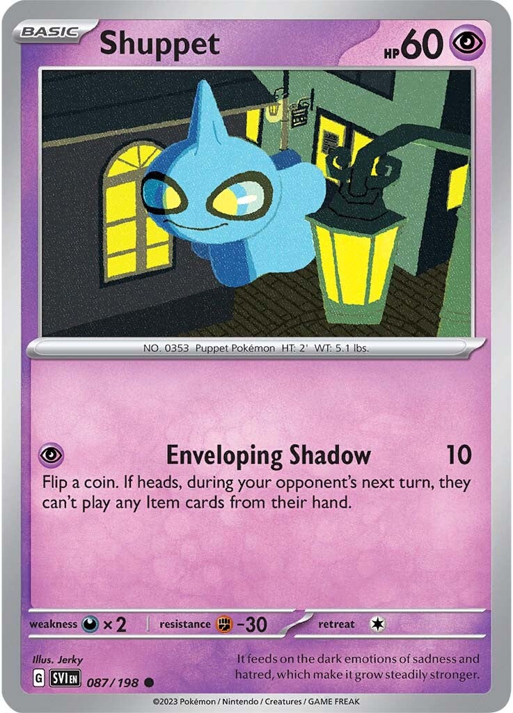 Shuppet (087/198) [Scarlet & Violet: Base Set] 