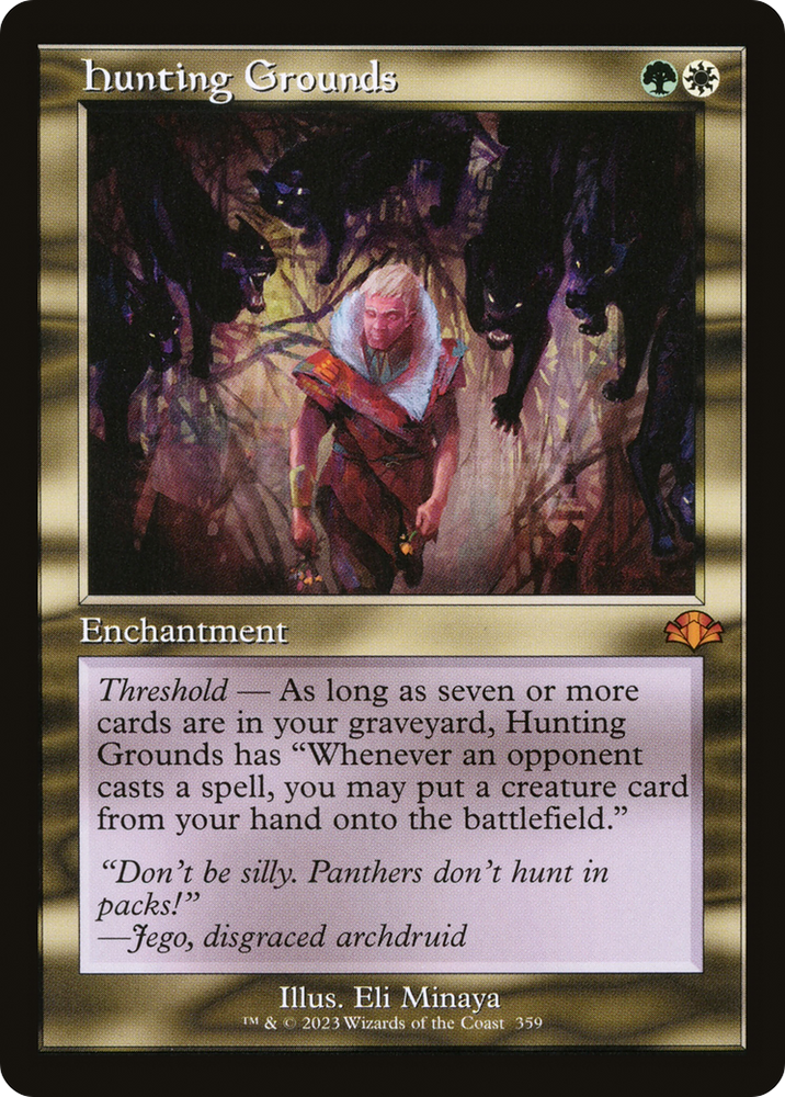 Hunting Grounds (Retro) [Dominaria Remastered] 