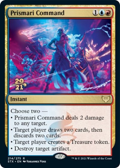 Prismari Command [Strixhaven: School of Mages Prerelease Promos] 