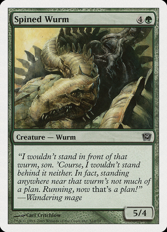 Spined Wurm [Ninth Edition] 