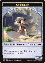 Soldier (004) // Construct (017) Double-Sided Token [Modern Horizons Tokens] 