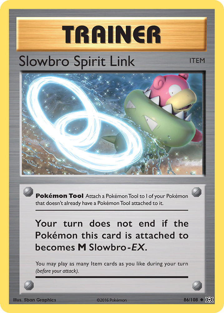 Slowbro Spirit Link (86/108) [XY: Evolutions] 