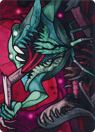 Yargle, Glutton of Urborg Art Card [March of the Machine Art Series] 