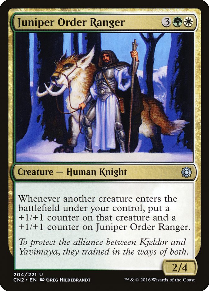 Juniper Order Ranger [Conspiracy: Take the Crown] 