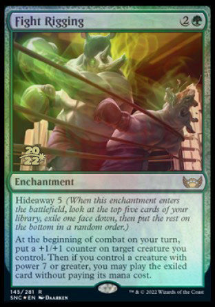 Fight Rigging [Streets of New Capenna Prerelease Promos] 