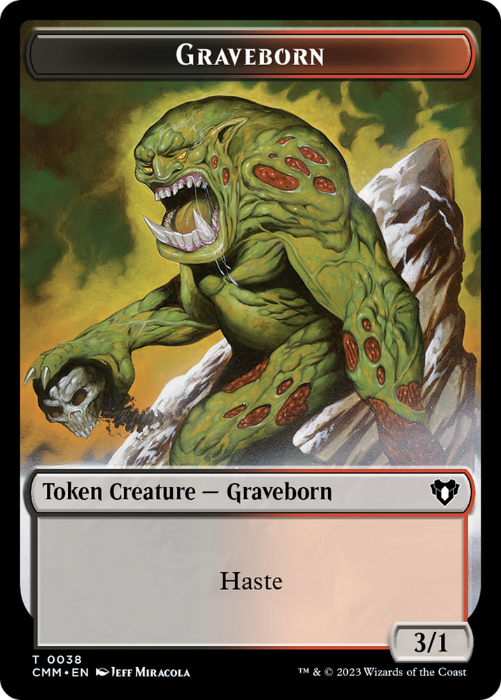Thopter // Graveborn Double-Sided Token [Commander Masters Tokens] 