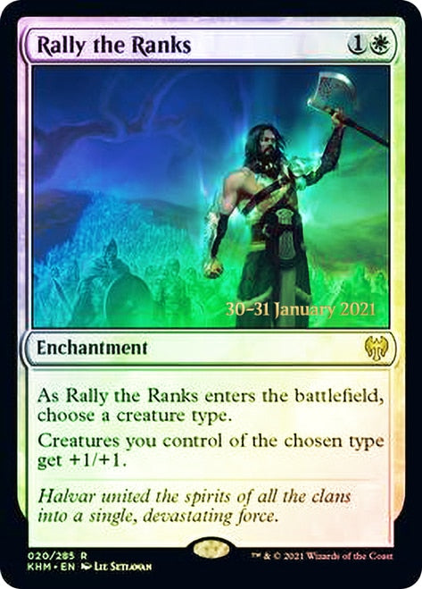 Rally the Ranks [Kaldheim Prerelease Promos] 