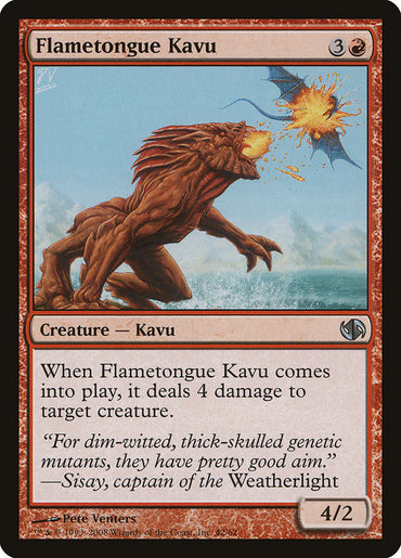 Flametongue Kavu [Duel Decks: Jace vs. Chandra] 