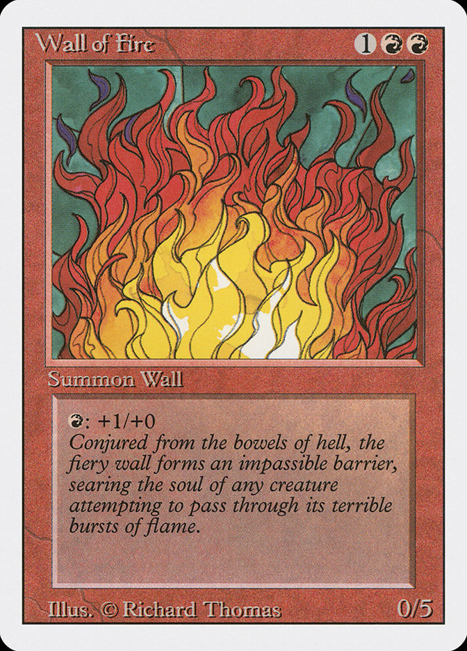 Wall of Fire [Revised Edition] 