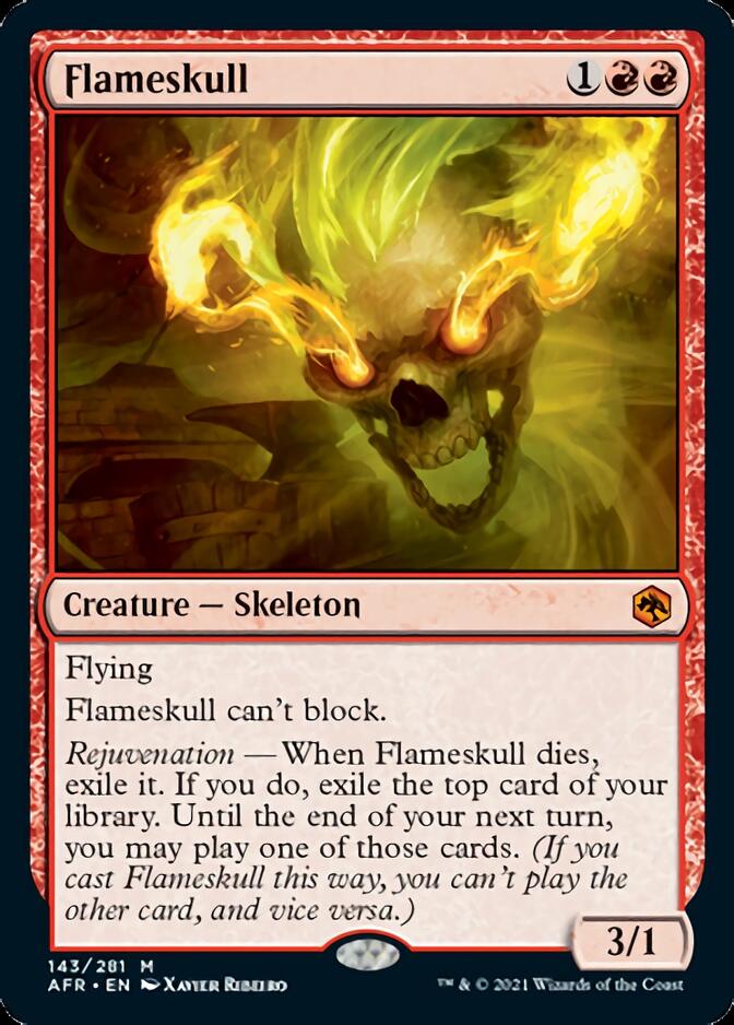 Flameskull [Dungeons & Dragons: Adventures in the Forgotten Realms] 