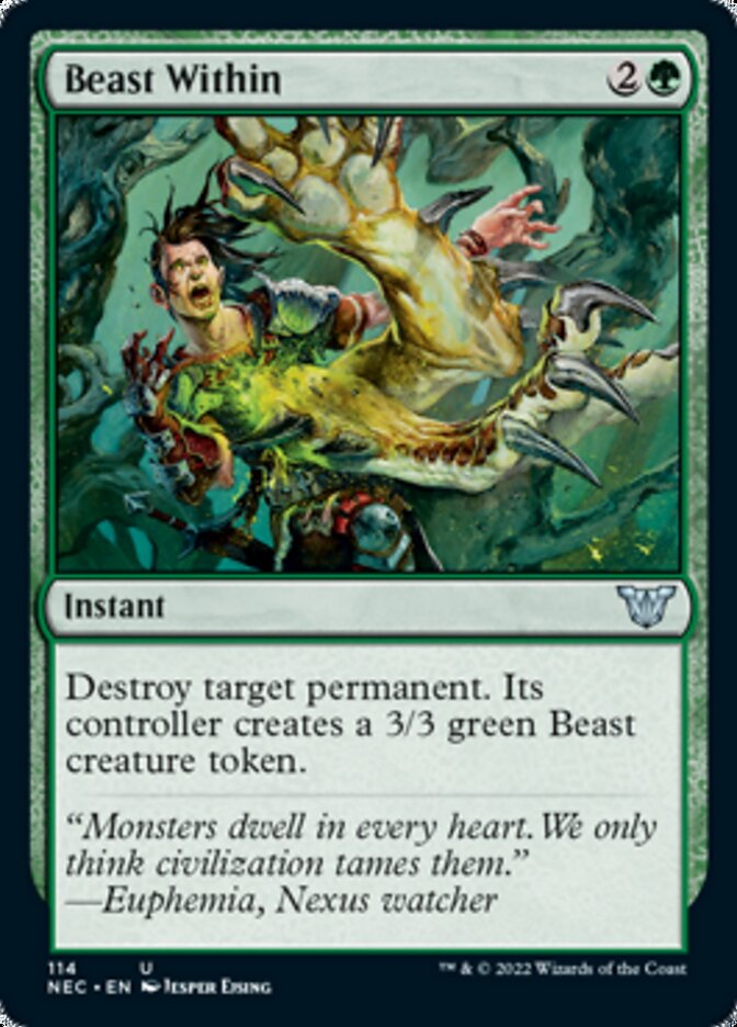 Beast Within [Kamigawa: Neon Dynasty Commander] 