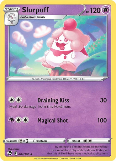 Slurpuff (084/195) [Sword &amp; Shield: Silver Tempest] 