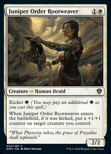 Juniper Order Rootweaver [Dominaria United] 