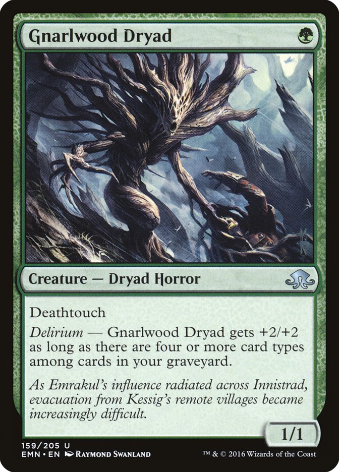 Gnarlwood Dryad [Eldritch Moon] 