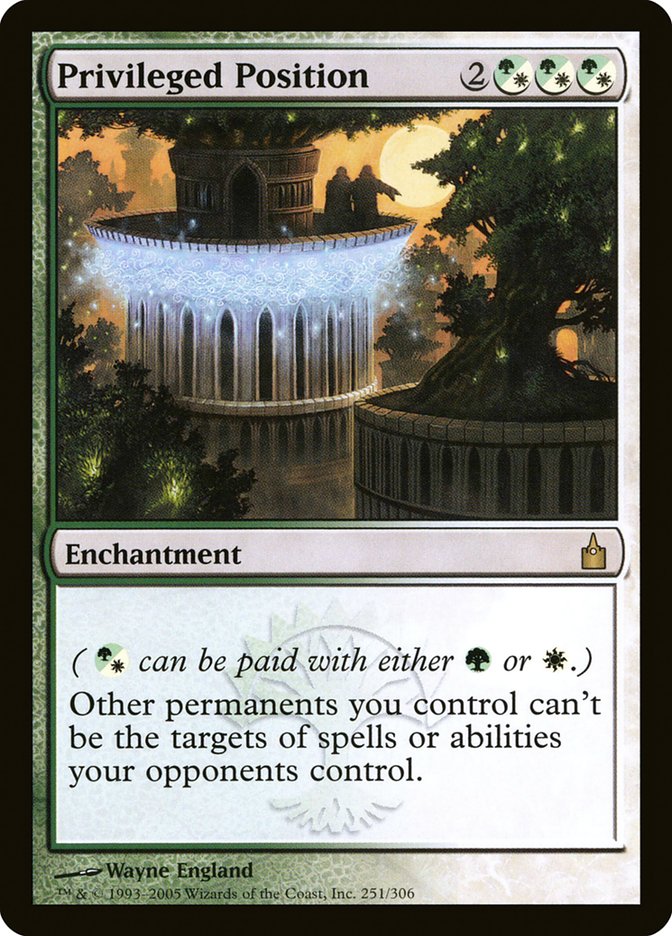 Privileged Position [Ravnica: City of Guilds] 