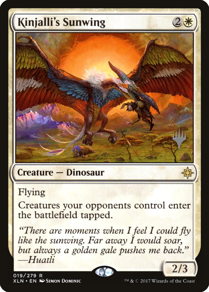 Kinjalli's Sunwing (Promo Pack) [Ixalan Promos] 