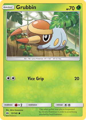 Grubbin (13/149) [Sun &amp; Moon: Base Set] 