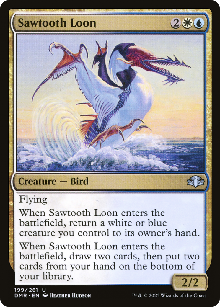 Sawtooth Loon [Dominaria Remastered] 