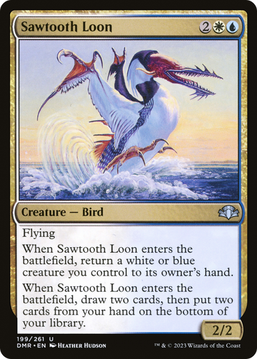 Sawtooth Loon [Dominaria Remastered] 