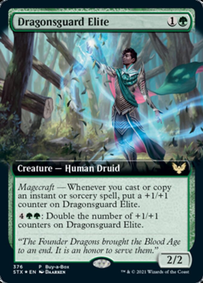 Dragonsguard Elite (Buy-A-Box) [Strixhaven: School of Mages Promos] 