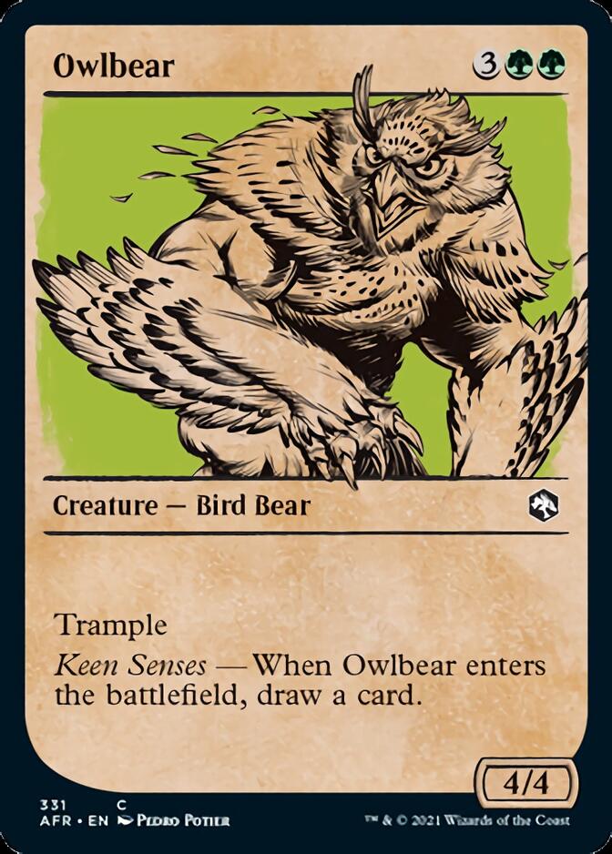 Owlbear (Showcase) [Dungeons &amp; Dragons: Adventures in the Forgotten Realms] 