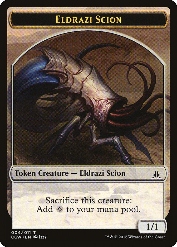 Eldrazi Scion Token (004/011) [Oath of the Gatewatch Tokens]