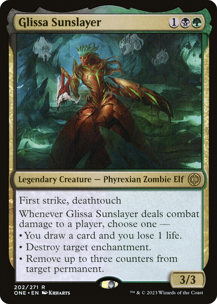 Glissa Sunslayer [Phyrexia: All Will Be One] 