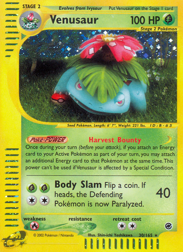 Venusaur (30/165) [Expedition: Base Set] 