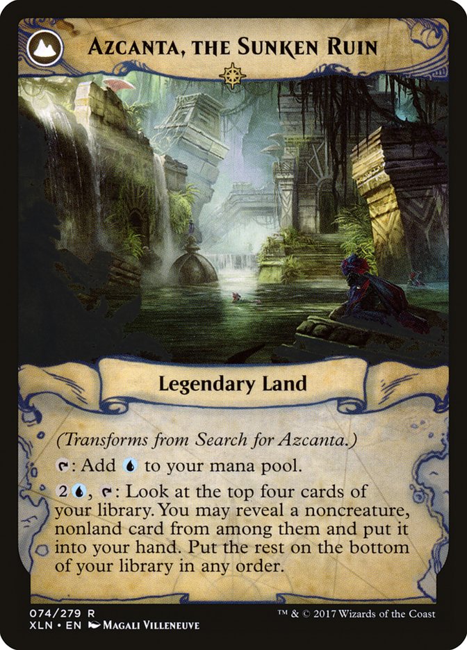 Search for Azcanta // Azcanta, the Sunken Ruin [Ixalan] 