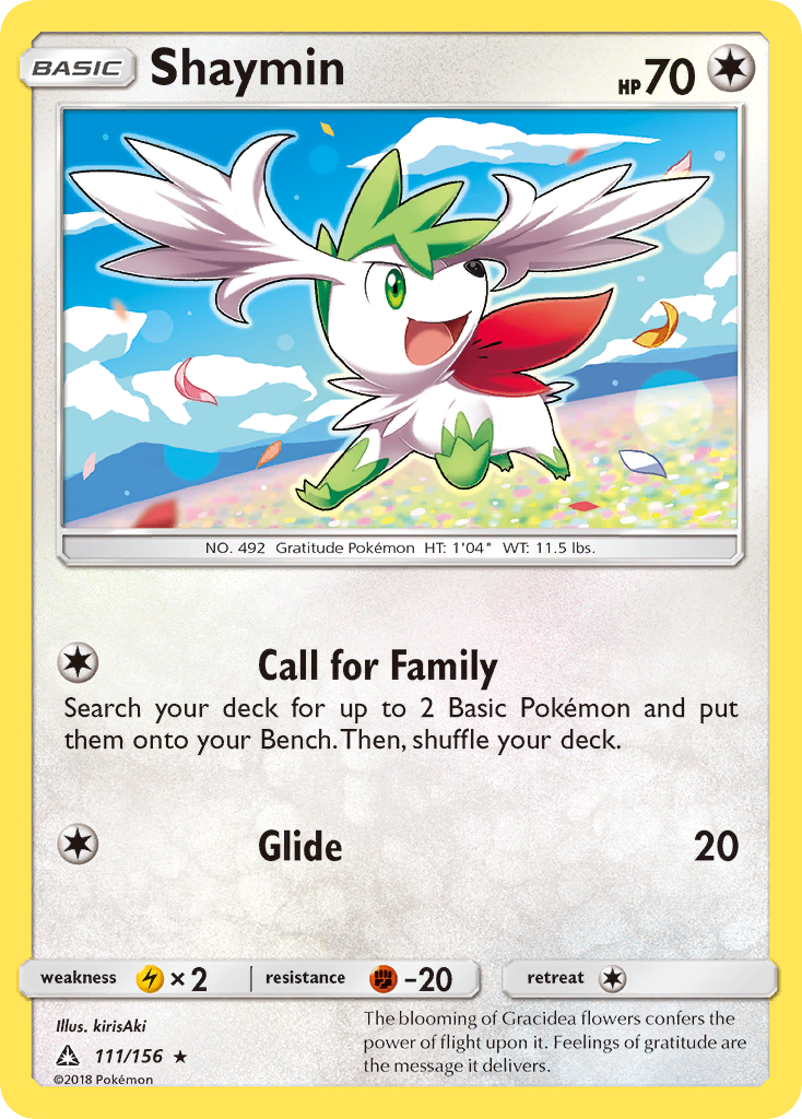 Shaymin (111/156) [Sun & Moon: Ultra Prism] 