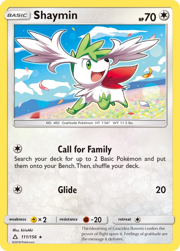 Shaymin (111/156) [Sun &amp; Moon: Ultra Prism] 