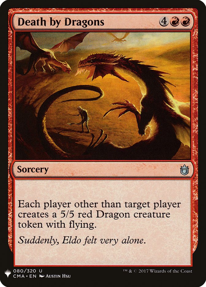 Death by Dragons [Mystery Booster] 