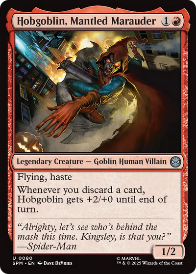 Hobgoblin, Mantled Marauder [Marvel's Spider-Man]