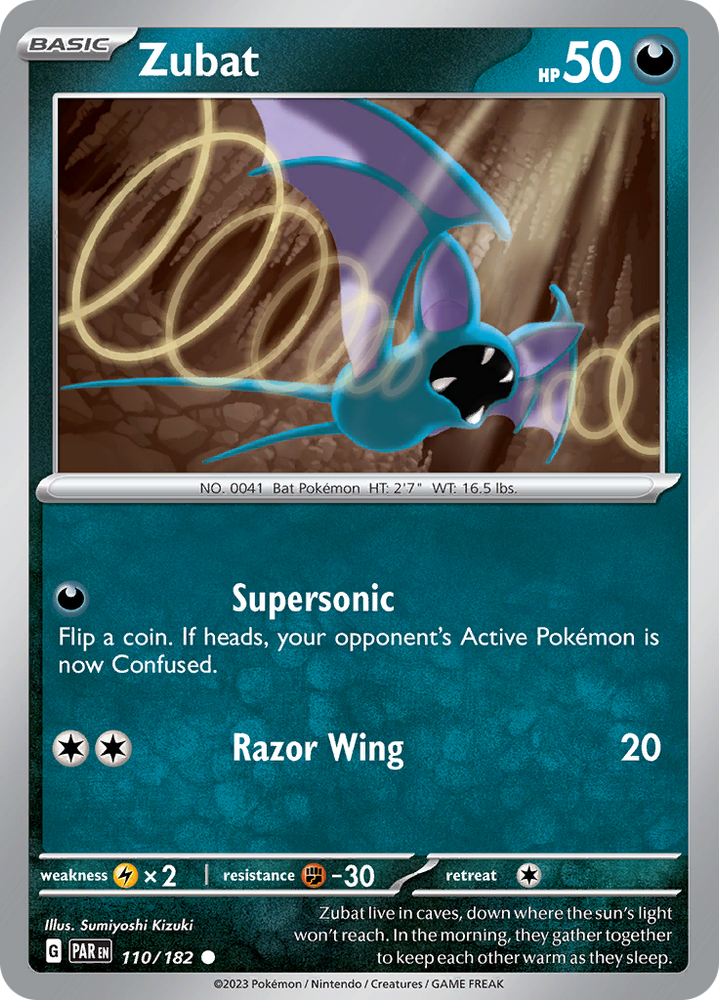 Zubat (110/182) [Scarlet &amp; Violet: Paradox Rift] 