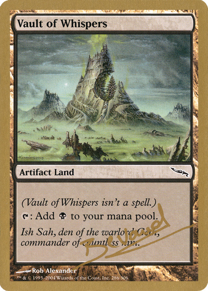 Vault of Whispers (Manuel Bevand) [World Championship Decks 2004] 