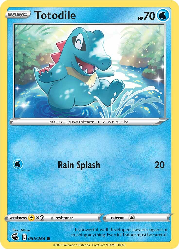 Totodile (055/264) [Sword & Shield: Fusion Strike] 