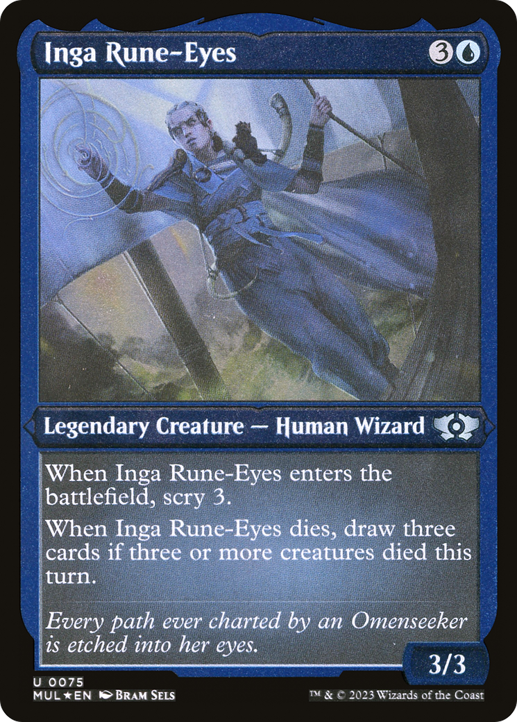 Inga Rune-Eyes (Foil Etched) [Multiverse Legends] 